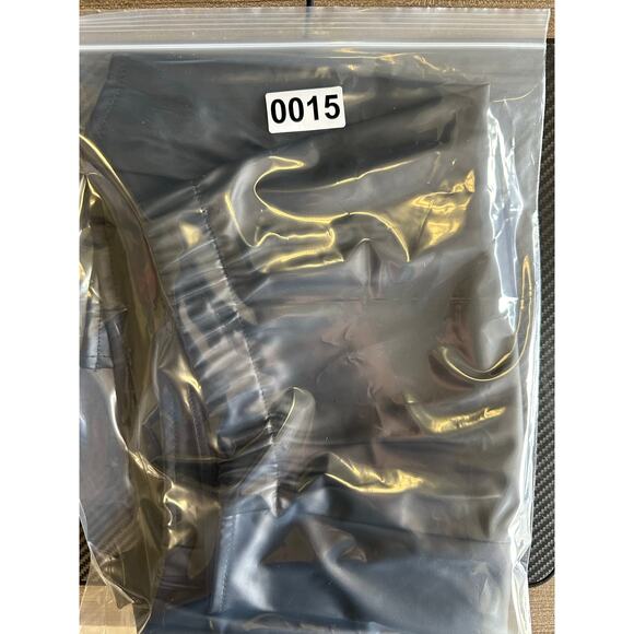 Women's Faux Leather Skort Mini Short Skirt with Slit - Picture 7 of 7